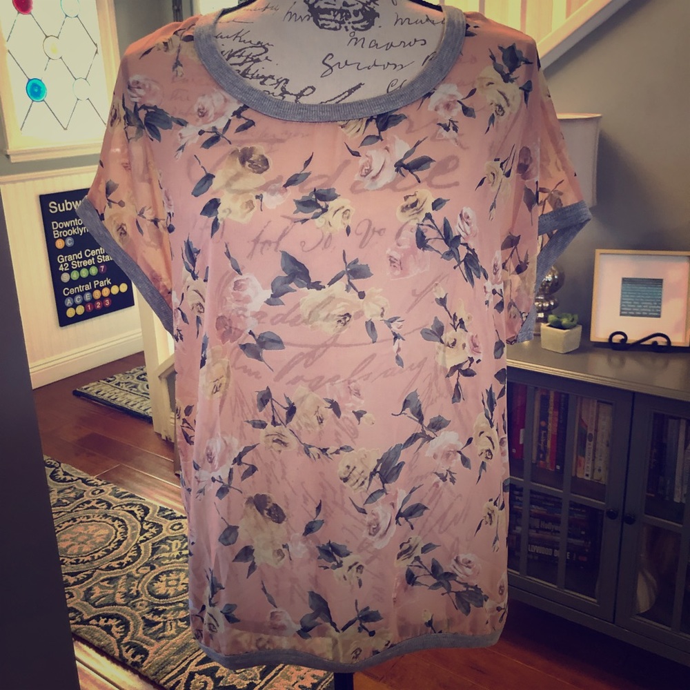 Sheer beautiful top